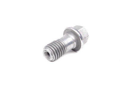 Tornillo hueco M10x1,5 OEM 34326779818 para BMW E53, R50, R52, R53. Compatible con sistemas de freno ABS/DSC. Original BMW.