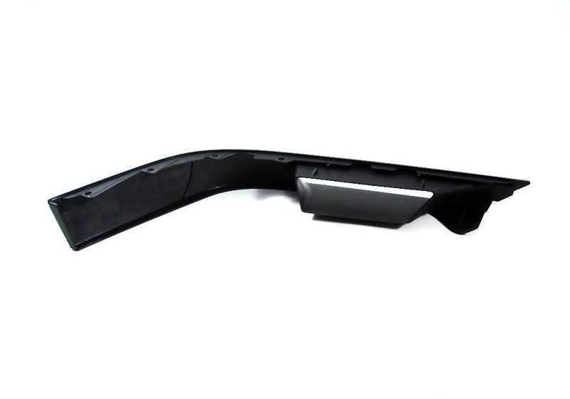 Cubierta izquierda parachoques delantero OEM 51118114365 para BMW E32. Pieza original BMW.