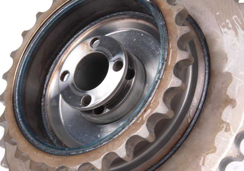 Unidade de ajuste do eixo de comando com roda dentada para BMW Série 5 E39, Série 7 E38, X5 E53, Z8 E52 (OEM 11361438694). BMW original