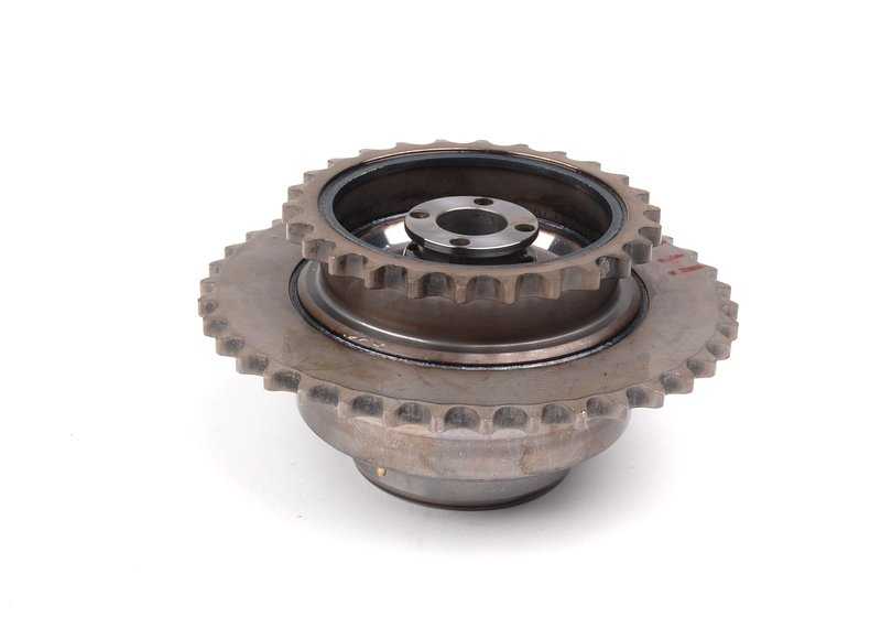 Unidade de ajuste do eixo de comando com roda dentada para BMW Série 5 E39, Série 7 E38, X5 E53, Z8 E52 (OEM 11361438694). BMW original