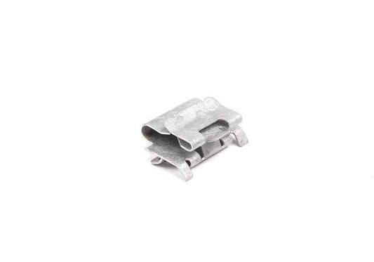 Clip de fijación OEM 51328239496 para BMW X5 E53 (todos los modelos: 3.0d, 3.0i, manual y automático). Original BMW. Ideal para molduras y embellecedores de puertas delanteras y traseras.