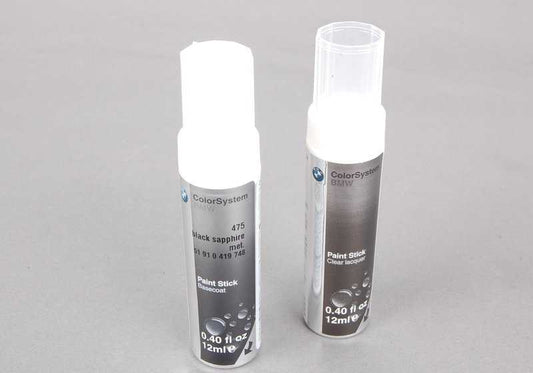Safira negra com retoque de tinta. para BMW (OEM 51910419748). BMW original