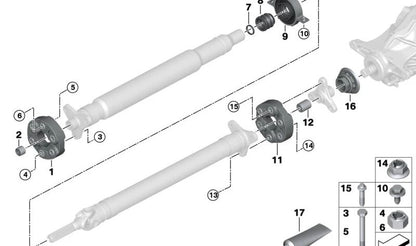 Disco flexible de transmisión OEM 26117522027 para BMW F30, G20, E60, E61, F10, F11, G30, G31, E63, E64, G32, G11, G12, G01. Original BMW.