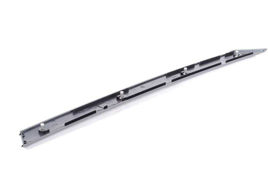 Moldura interior puerta trasera derecha grafito mate OEM 51428213996 para BMW E46 316i. Original BMW.