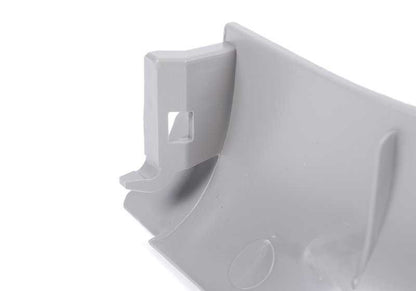 Panel lateral interior derecho gris OEM 51437144536 para BMW E90, E91, E92, E93. Compatible con modelos 316d, 316i (N43, N45, N47). Original BMW.