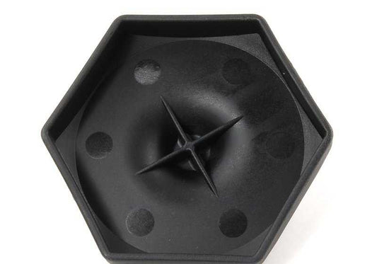 OEM 36131180626 Tampa do centro da roda para BMW (Serve para modelos: E30, E36, E46, E90, E91, E92, E93, E28, E34, E39, E60, E24, E63, E64, E23, E32, E38, E65, E66, E31, E85, E86). BMW originais.