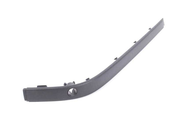Moldura paragolpes trasero izquierdo OEM 51128205249 para BMW E39. Original BMW.