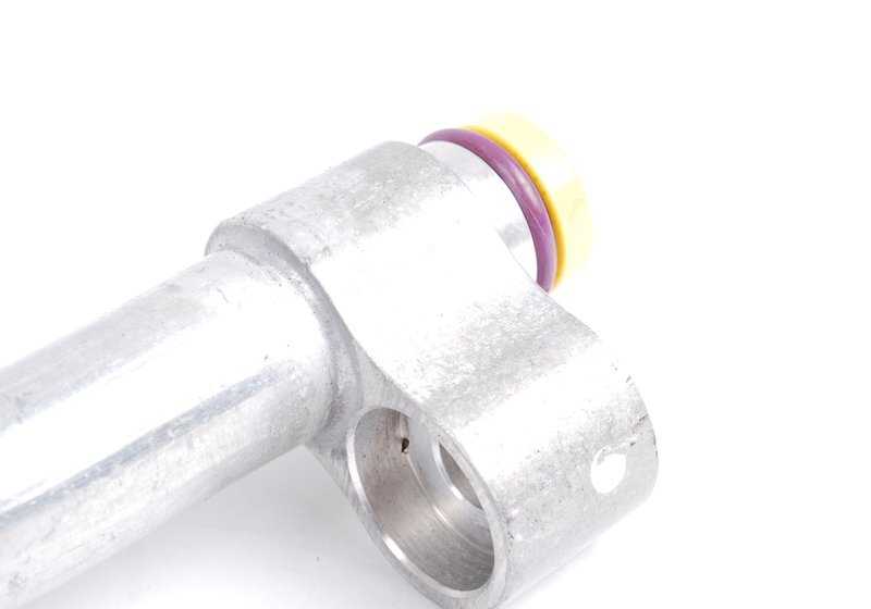 Tubería de succión evaporador-compresor OEM 64538384859 para BMW E39. Recambio original BMW.