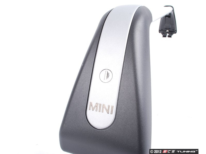 Barras de rack de teto (base de transporte) OEM 82712149225 para MINI R56, R56 LCI, Clubman R55, Clubman R55 LCI. MINI originais.