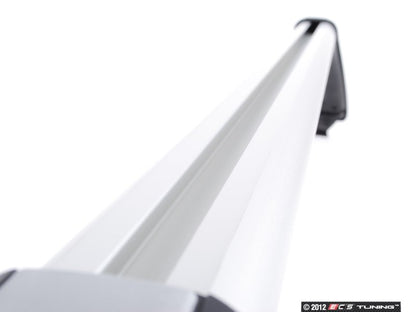 Barras de rack de teto (base de transporte) OEM 82712149225 para MINI R56, R56 LCI, Clubman R55, Clubman R55 LCI. MINI originais.