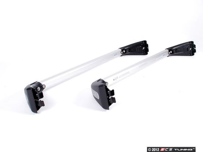 Barras de rack de teto (base de transporte) OEM 82712149225 para MINI R56, R56 LCI, Clubman R55, Clubman R55 LCI. MINI originais.