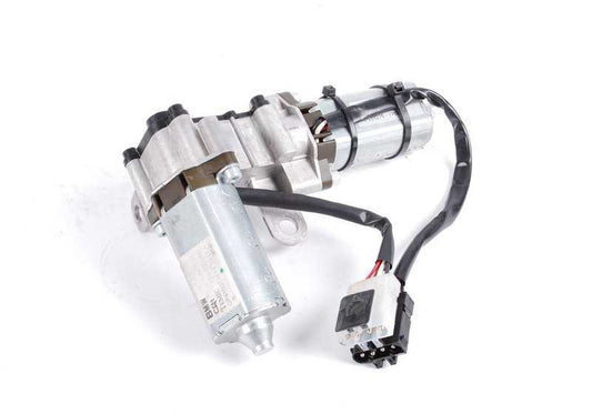 Motor eléctrico ajuste columna de dirección OEM 67646912120 para BMW E65, E66. Original BMW.