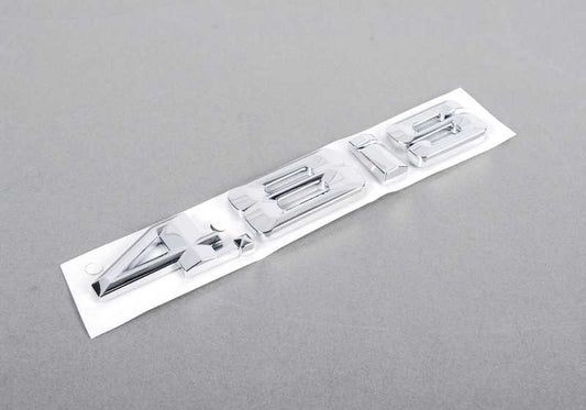 Right side emblem for BMW X5 E53 (OEM 51147138628). Original BMW.
