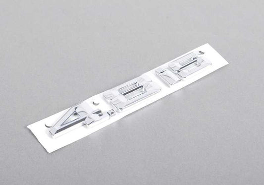OM 51147138627 Emblema adesivo laterale per BMW X5 E53. BMW originale.