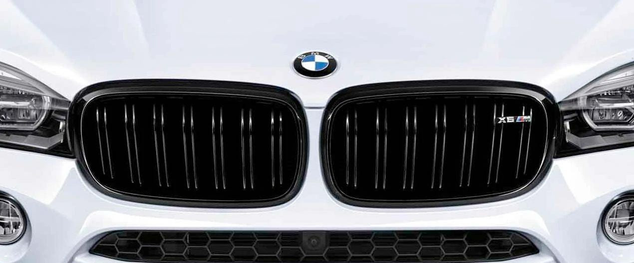 Parrilla frontal M Performance derecha OEM 51712354498 para BMW F85, F86. Original BMW.