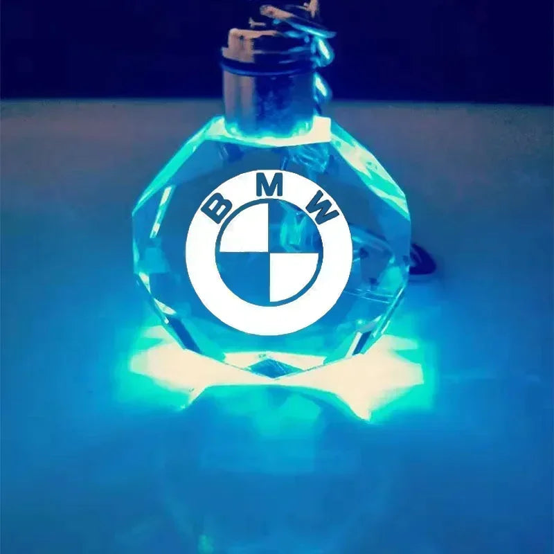 Le clés en cristal LED pour BMW - Élégance et style dans les moindres détails