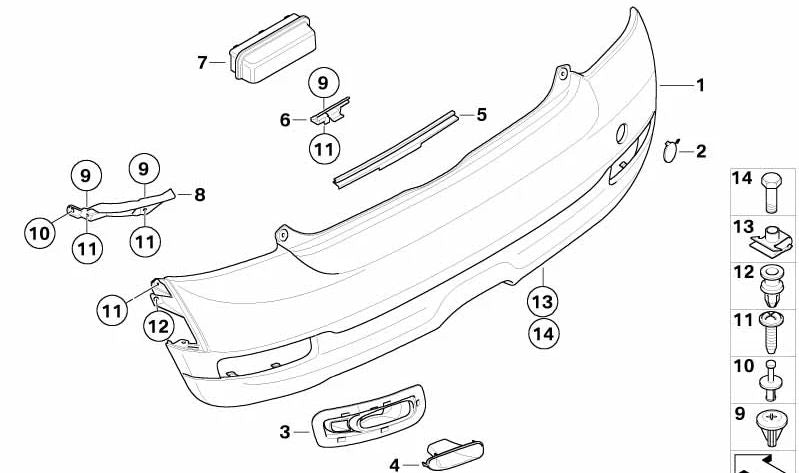 Rejilla lateral derecha OEM 51127199788 para MINI R56, R57. Compatible con modelos MINI Hatch (2006–2013), Cabrio (2008–2015). Pieza original MINI.