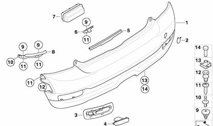 Rejilla lateral derecha OEM 51127199788 para MINI R56, R57. Compatible con modelos MINI Hatch (2006–2013), Cabrio (2008–2015). Pieza original MINI.