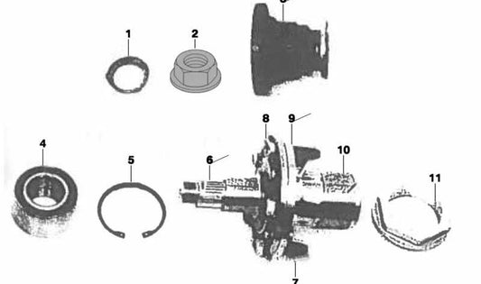 Nero della ruota OEM 36132221682 per BMW E36, E46, E82, E83, E84, E85, E86, E87, E88, E89, E90, E91, E92, E93, F10, F11, F12, F1 F34, F36, F80, F82, F83, Z3, Z4. BMW originale.