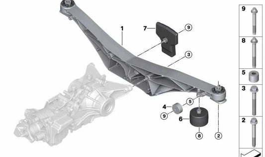 Vibrations OEM AMPPLER 333686877 pour BMW F40, F45, F46, F48, F39. BMW d'origine