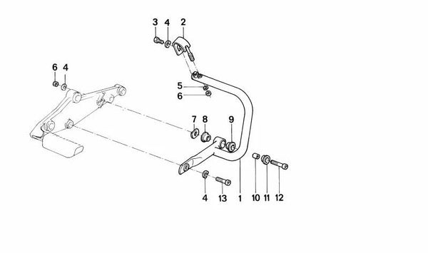 Arandela OEM 18211451685 para BMW Motorrad K 100, K 100 RS, K 100 RT, K 100 LT (modelos 1983–1991). Original BMW Motorrad.