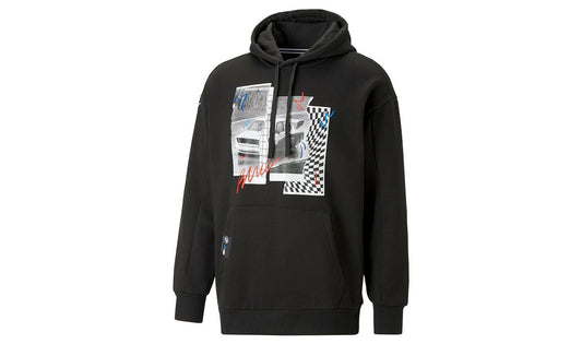 Sudadera con capucha M Motorsport talla XL color negro OEM 53813701XL para PUMA. Válido para BMW. Original BMW.