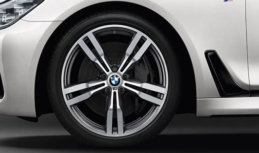 M Double Spoke Aluminium Wheel 648 for BMW 6 Series G32, G32N, 7 Series G11, G12 (OEM 36117850582). Original BMW