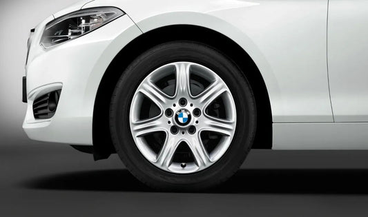 Aluminum wheel for BMW 1 Series F20, F20N, F21, F21N 2 Series F22, F22N, F23, F23N (OEM 36116796201). Original BMW