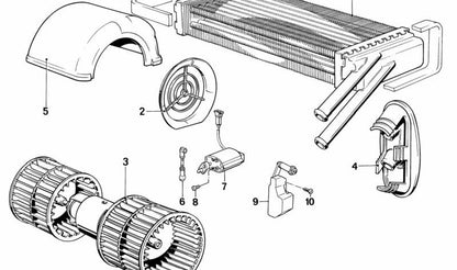Tornillo de cabeza redonda OEM 07119906429 para BMW E28, E34, E24, E32, E31. Original BMW. Ideal para fijaciones en columna de dirección y climatización.