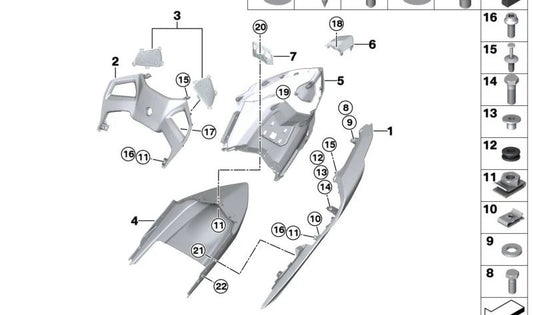 Stop de suporte (abstützpuffer) OEM 46638558292 para BMW Motorrad R 3/20, R 5, R 51, R 61, R 66, R 71. Motorrad de substituição original BMW.