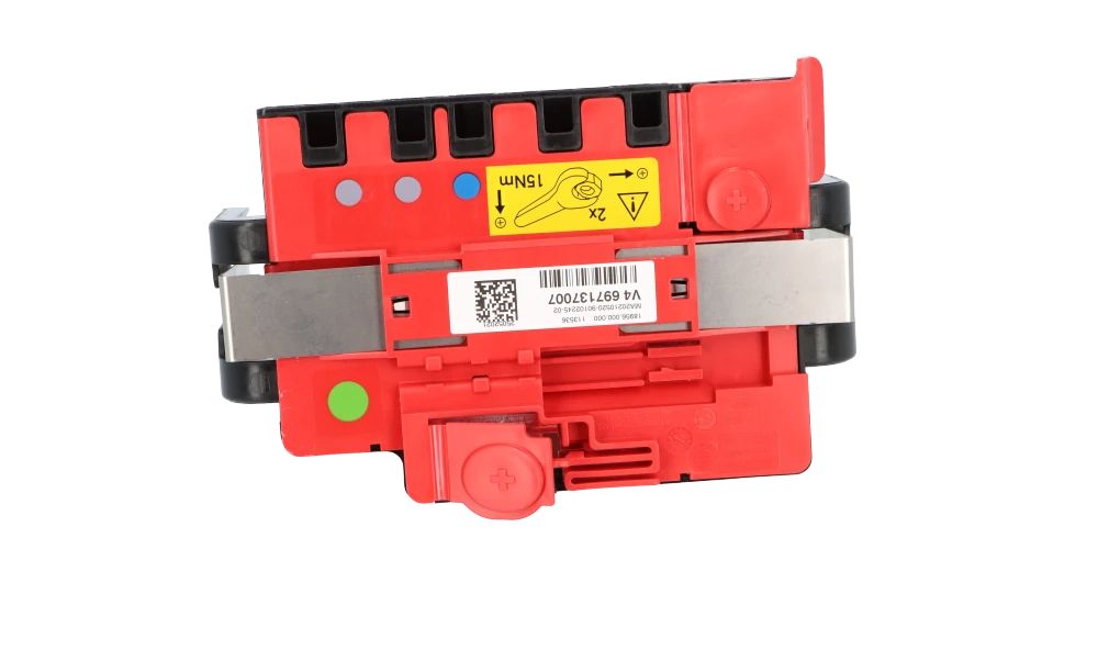 Distributore elettrico con fusibile per BMW E81, E82, E87, E88, E90N, E91N, E92N, E93N, E84, E72 (OEM 61146971370). BMW originale.