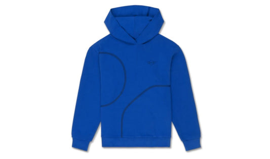Sudadera con capucha azul Blazing Blue talla S OEM 80145B32011 para MINI. Original MINI.