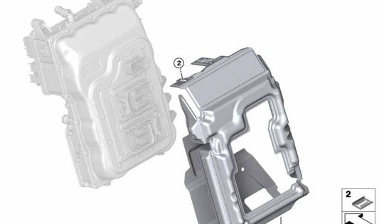 Isolamento acustico OEM 17737616378 per BMW I12, I15. BMW originale.
