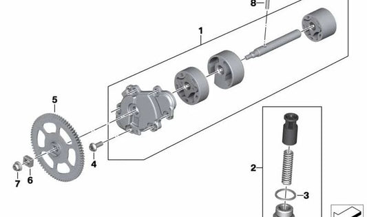 Clavija OEM 11417687398 para motos BMW R1200GS, F800GS, R1250RT... y más. Original BMW Motorrad.