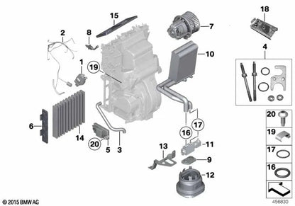 BMW Lüfter 7 F02, G12 (OEM 64119248184). Original BMW