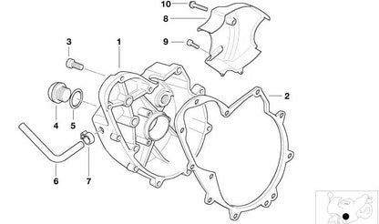 Manguera de combustible para BMW E21, E30, E36, E46, E12, E28, E34, E39, E24, E23, E32, E38, E31 (OEM 16121180409). Original BMW