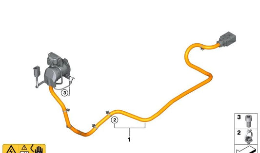 OEM -Ladung OEM 61127108008 für BMW Motorrad CE04 (von 11.2021 bis 08.2024). Originaler BMW Motorrad -Ersatz.