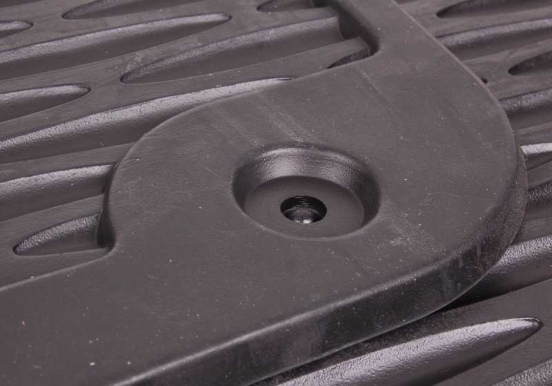 Tapetes de borracha traseira (2 unidades) para BMW E46 BMW original