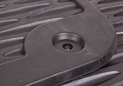 Tapetes de borracha traseira (2 unidades) para BMW E46 BMW original