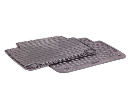 Tapetes de borracha traseira (2 unidades) para BMW E46 BMW original