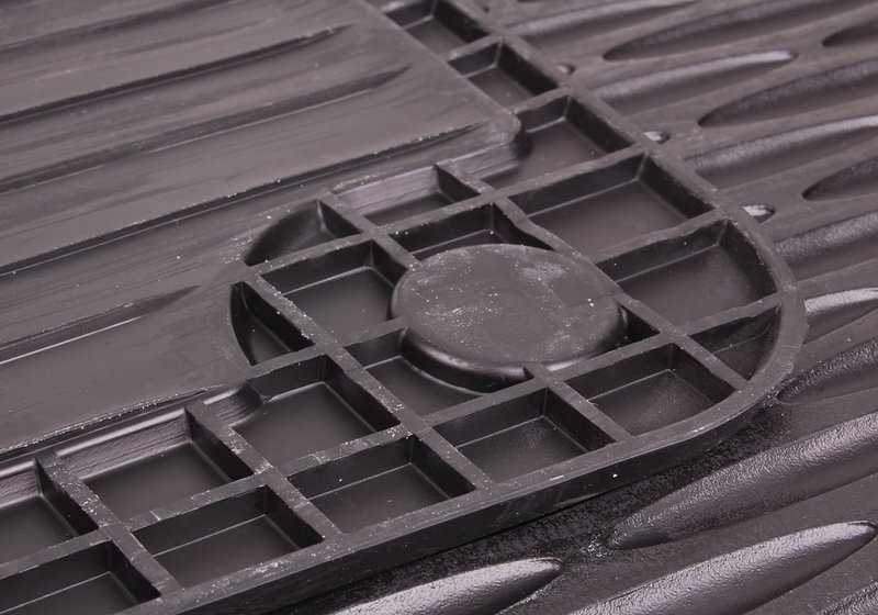 Tapetes de borracha traseira (2 unidades) para BMW E46 BMW original