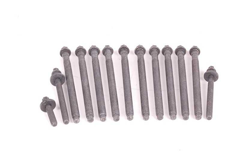 Juego de tornillos para culata OEM 11127560274 para MINI R56, Clubman R55, Cabrio R57, Countryman R60... y más. Original MINI.