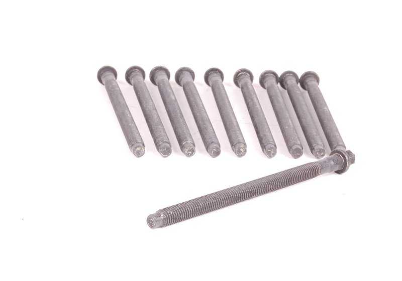 Juego de tornillos para culata OEM 11127560274 para MINI R56, Clubman R55, Cabrio R57, Countryman R60... y más. Original MINI.