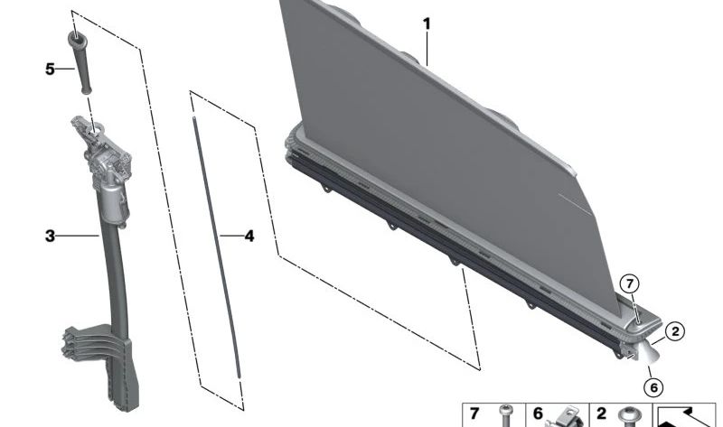 Clip de sujeción OEM 51417471626 para BMW G32 6er (620d, 630d, xDrive). Compatible con modelos desde 2017 hasta 2024. Pieza original BMW.