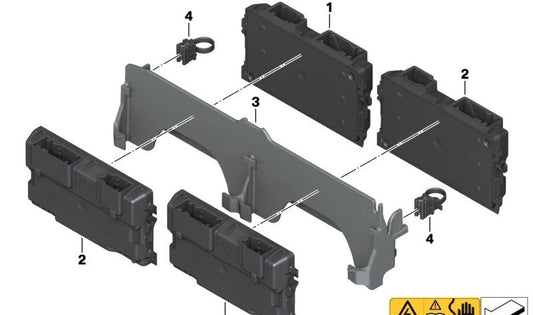 Electrónica de control de células OEM 61271539515 para BMW Motorrad CE04 (K07). Original BMW Motorrad.