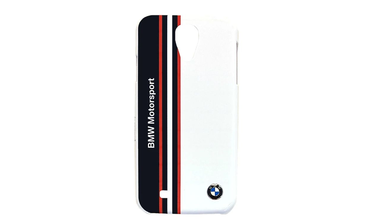 Carcasa rígida OEM 80282358092 para deportes de motor, compatible con Samsung Galaxy S4. Válido para BMW. Original BMW.