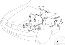 Speed ​​Control Actuator für BMW E36, E39, E38 (OEM 65718360043). Original BMW