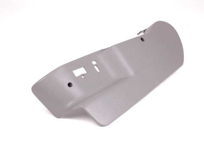 Embellecedor exterior izquierdo plateado OEM 52101950403 para BMW E34, E32. Pieza original BMW. Ideal para embellecer lateral del asiento delantero en modelos compatibles.