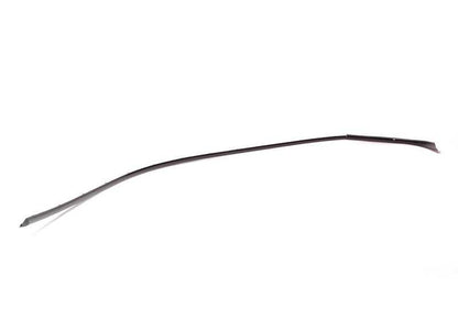 Moldura embellecedora lateral derecha OEM 51357220198 en negro brillante para BMW Serie 3 E90, E90N. Original BMW.