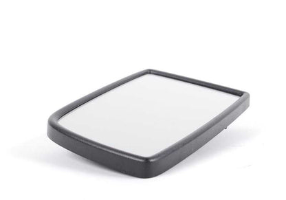 Flat left heated mirror glass for BMW E60, E61, E63, E64 (OEM 51167116747). Original BMW.